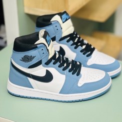 تصویر کتونی وارداتی نایکی ایرجردن Nike Air Jordan 1 کد 4041703 