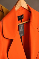 تصویر مانتو مغزی دوزی رنگی 