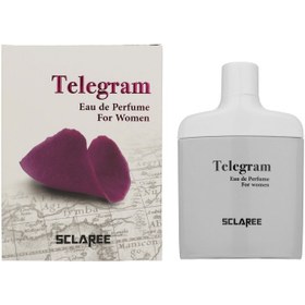 تصویر ادوپرفیوم زنانه Telegram حجم 100میل اسکلاره Sclaree Telegram Eau De Perfume For Women 100ml