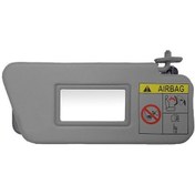 تصویر آفتابگیر پراید X100 و132 درجه یک رنگ طوسی راست 