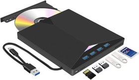 تصویر درایو خارجی DVD/CD-ROM 7IN1 