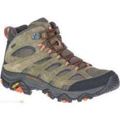 تصویر کفش کوهنوردی اورجینال مردانه برند Merrell مدل Moab 3 Mıd Gtx Olıve کد 9413677-962132 