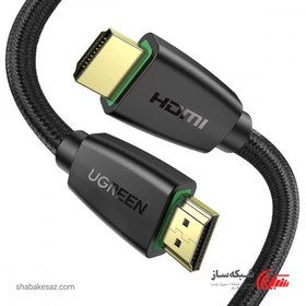 تصویر کابل HDMI 4K یوگرین Ugreen HD118 ورژن V2.0 طول 3 متر 