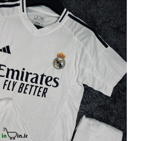 تصویر کیت اول رئال مادرید 2025 طرح هواداری کیفیت +A تایلندی - S Real Madrid 2025 first kit, fan design, Thai quality A+