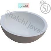 تصویر بوته چینی درجه یک زرگری 2کیلو| بوته ذوب طلا و نقره با کیفیت عالی 