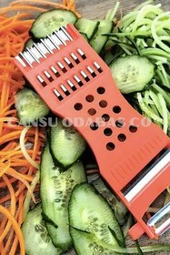 تصویر رنده 2 آشپزخانه چند منظوره سبزیجات آزاد کننده Raque Slicer Peeling Metale Metal CANSU ODABAS CO 