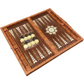 تصویر تخته نرد چرمی 