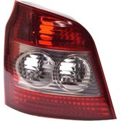 تصویر چراغ خطر عقب چپ سايپا 111 بدون لامپ و دسته سيم(تجاري) پراید - 563149 