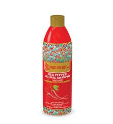 تصویر شامپو گیاهی فلفل قرمز مناسب برای موهای چرب 400 میل هسل ا Hesel Red Pepper Natural Shampoo For Greasy Hair 400ml Hesel Red Pepper Natural Shampoo For Greasy Hair 400ml