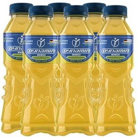 تصویر نوشیدنی ورزشی داینامین باکس ۶ عددی انبه Sports drink Dynamin box 6 pieces of mango