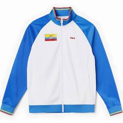 تصویر سویشرت ورزشی مردانه فیلا Fila Sport Track Sweatshirt سفید آبی کاربنی 