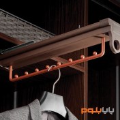 تصویر رک ریلی هنگر لباس سقفی فرنچ استایل - فانتونی 