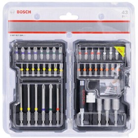 تصویر مجموعه 43 عددی سرپیچگوشتی بوش مدل 2607017164 Screwdriver Bit and Nutsetter Set