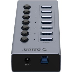 تصویر هاب USB 3.0 اوریکو ORICO BT2U3-7AB 