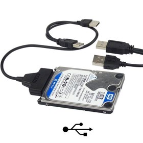 تصویر تبدیل USB2.0 به SATA2 سایز 2.5 اینچ برند ونتولینک 