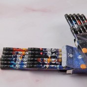 تصویر مداد مشکی فانتزی باتم فضانورد برند prodone 