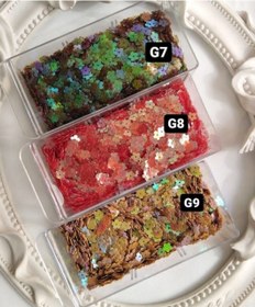 تصویر پولک گل تخت 