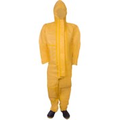 تصویر لباس یکسره کلاه دار شیمیایی ریچم ۵۰۰۰ زرد 