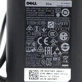 تصویر شارژر لپتاپ دل 20V 6.5A 130W TYPE-C 