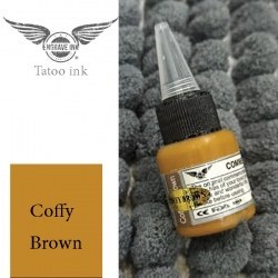 تصویر رنگ تتو engrave حجم 20 میل ساخت آلمان Coffy Brown 