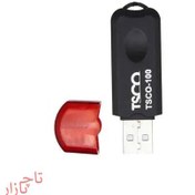 تصویر دانگل بلوتوث تسکو BT 100 ا کابل تبدیل USB دانگل USB کابل تبدیل USB دانگل USB