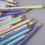 تصویر مداد مشکی الیپون مدل پاستل بسته 12 عددی 