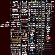 تصویر دانلود رایگان بلوکهای اتوکد ماشین 