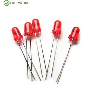 خرید و قیمت ال ای دی قرمز 3 میلیمتری SOLID RED LED DIP | ترب