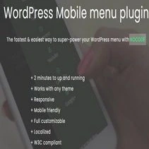 خرید و قیمت افزونه WP Mobile Menu Premium: طراحی منوهای واکنش‌گرا برای ...