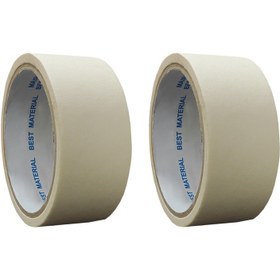 تصویر چسب کاغذی کد AB16 عرض 4 سانتی متر بسته 2 عددی 