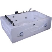 تصویر وان و جکوزی دو نفره شاینی مدل N-JA017 سایز ۱۲۰*۱۷۵ 