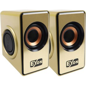 تصویر اسپیکر کامپیوتر اکسون مدل E006 EXON E006 MULTIMEDIA SPEAKER