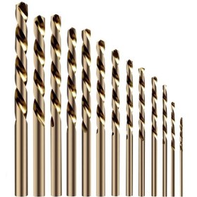 تصویر مته آهن کبالت HSS سایز بندی درجه یک 