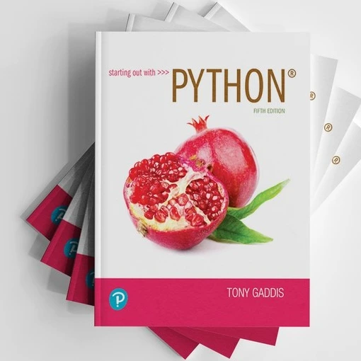 خرید و قیمت کتاب Starting Out with Python, 5th Edition – 2021 | ترب