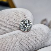 تصویر نگین سنگ مویزانایت پاک همراه با شناسنامه ( لیزر پرینت دارد) کد 36865 