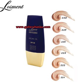 تصویر کرم پودر تیوپی لوسمنت SPF30 شماره L226 حاوی روغن آرگان و آلوئه ورا 