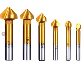 تصویر مته خزینه ۶ عددی 