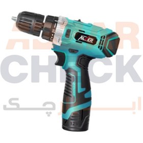 تصویر دریل پیچ گوشتی براشلس چکشی شارژی AV-2024 آلور (14 ولت) Cordless brushless hammer screwdriver drill AV-2024 alver