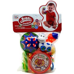 تصویر ست جغجغه مدل BABY CONCERT مجموعه 8 عددی BABY CONCERT rattle set, set of 8 pieces