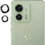 تصویر محافظ لنز دوربین فلزی مسیر مدل Ring Mtl مناسب برای گوشی موبایل موتورولا Edge 40 