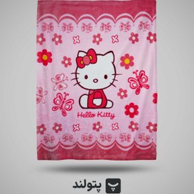 تصویر پتو عروسکی یکنفره گلبافت 