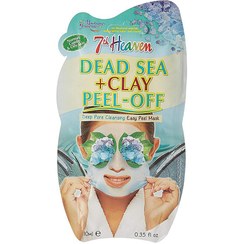 تصویر ماسک لایه بردار سون هون مونته ژنه حاوی خاک رس و نمک دریا 10 میل MONTAGNE JEUNESSE 7th Heaven Dead Sea & Clay Peel Off Face Mask 10ml