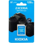 تصویر رم اس دی 128 گیگ کیوکسیا Kioxia Exceria U1 C10 100MB/s Kioxia Exceria U1 C10 100MB/s 128GB SDHC Memory Card