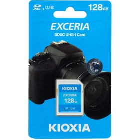 تصویر رم اس دی 128 گیگ کیوکسیا Kioxia Exceria U1 C10 100MB/s Kioxia Exceria U1 C10 100MB/s 128GB SDHC Memory Card