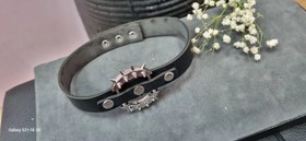 تصویر چوکر چرم مصنوعی تینجری 