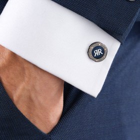 تصویر دگمه سردست چروتی 