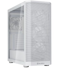 تصویر کیس سیلوراستون سفید Case SilverStone FARA 514X SilverStone FARA 514X White ATX All-Metal Tower Computer Case