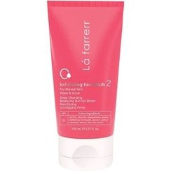 تصویر ژل شستشوی صورت لافارر 2 مخصوص پوست نرمال Lafarrerr 2 Exfoliating Face Wash For Normal Skin