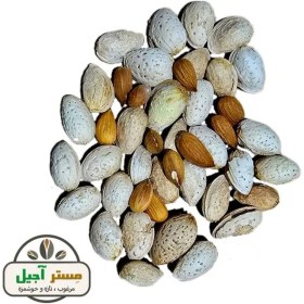 تصویر بادام اصفهان خام درجه یک (پوست کاغذی) 