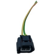 تصویر سوکت کوئل دوقلو زیمنس مشکی 